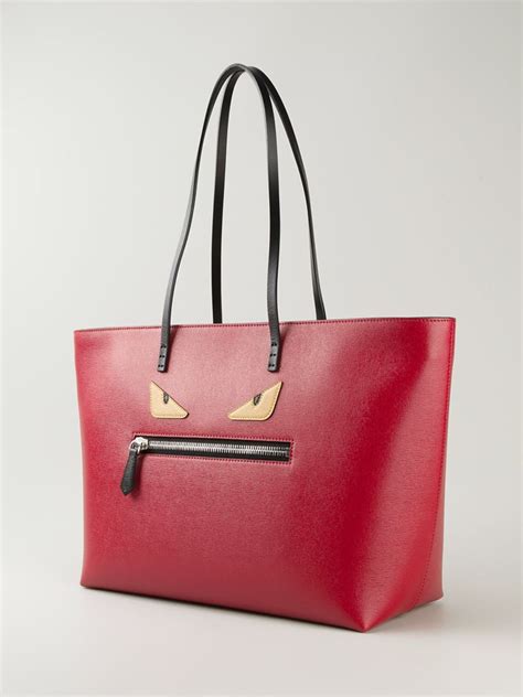 fendi bag bugs roll tote